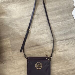 Michael Kors Dark Purple Crossbody Bag